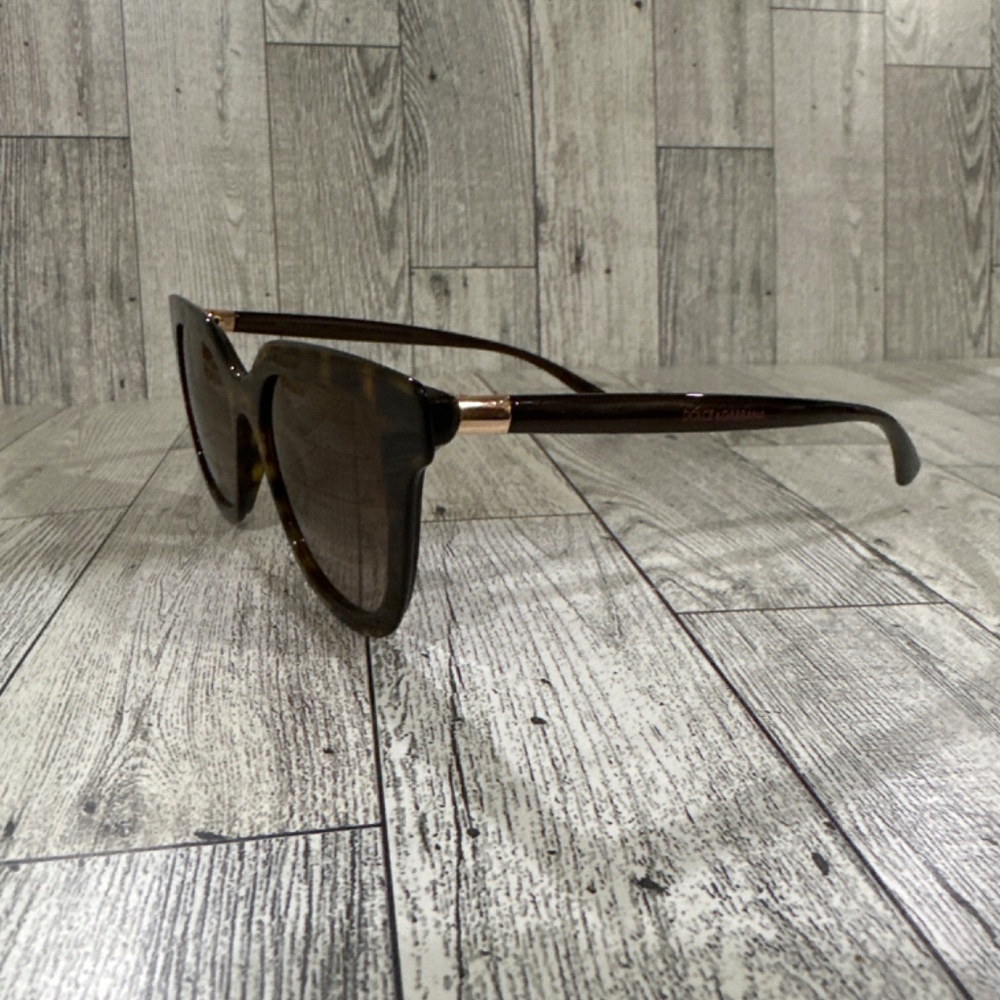 Dolce & Gabbana women’s Havana 54mm Sunglasses - Picture 3 of 7